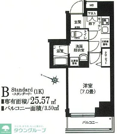 アイルプレミアム本駒込の物件間取画像